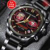 Porsche Wood Carbin Custom Name Limited Stainless Steel Watch