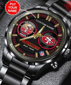 San Francisco 49ers 5 Time Champs Special Stainless Steel Watch