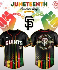 San Francisco Giants x Juneteenth Freedom Day 2025 Special Jersey