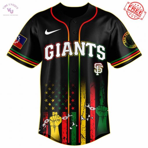 San Francisco Giants x Juneteenth Freedom Day 2025 Special Jersey