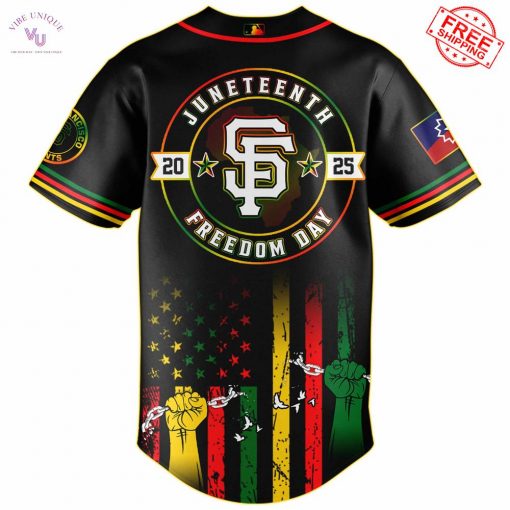 San Francisco Giants x Juneteenth Freedom Day 2025 Special Jersey