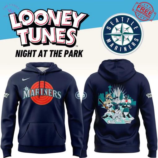 Seattle Mariners Looney Tunes Night 2025 Limited Hoodie