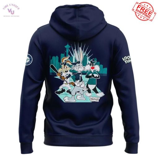 Seattle Mariners Looney Tunes Night 2025 Limited Hoodie