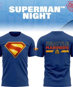 Seattle Mariners Superman Night 2025 Limited Shirt