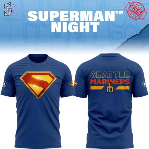 Seattle Mariners Superman Night 2025 Limited Shirt