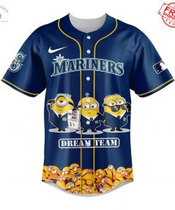 Seattle Mariners x Minions Special Baseball Jersey