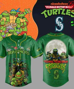 Seattle Mariners x TMNT V2 Special Baseball Jersey