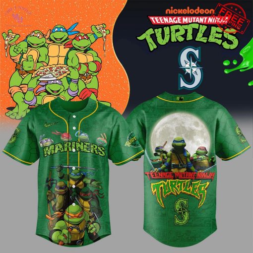 Seattle Mariners x TMNT V2 Special Baseball Jersey
