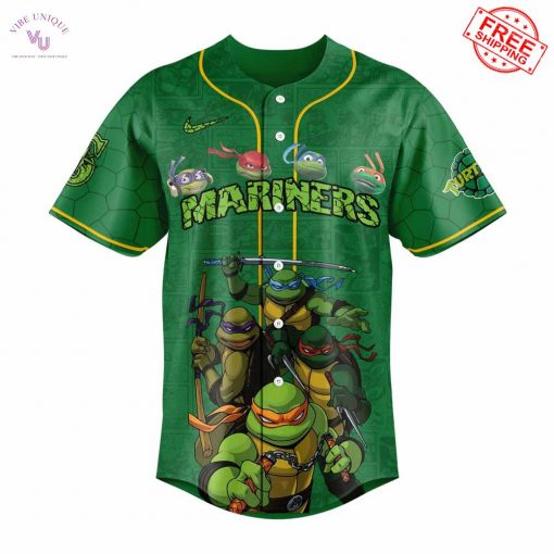 Seattle Mariners x TMNT V2 Special Baseball Jersey