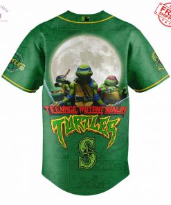 Seattle Mariners x TMNT V2 Special Baseball Jersey 3