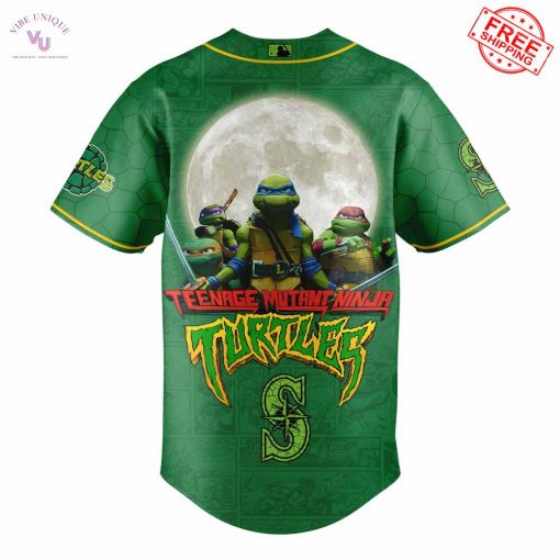Seattle Mariners x TMNT V2 Special Baseball Jersey