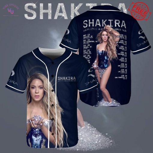 Shakira Las Mujeres Ya No Lloran World Tour 2025 Special Jersey
