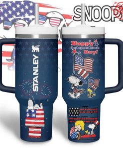 Snoopy US Happy Independence Day Limited Stanley Tumbler