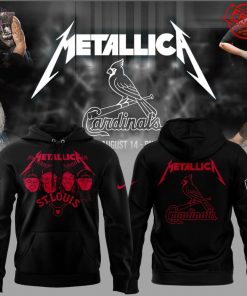 St. Louis Cardinals Metallica Night 2025 Special Shirt Collection