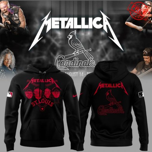 St. Louis Cardinals Metallica Night 2025 Special Shirt Collection