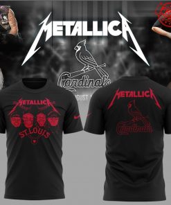 St. Louis Cardinals Metallica Night 2025 Special Shirt Collection
