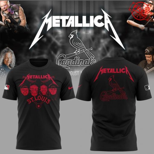 St. Louis Cardinals Metallica Night 2025 Special Shirt Collection