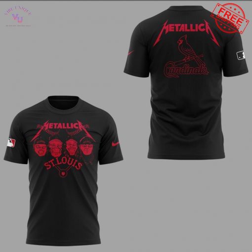 St. Louis Cardinals Metallica Night 2025 Special Shirt Collection