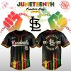 Tampa Bay Rays x Juneteenth Freedom Day 2025 Special Jersey