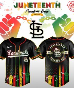 St. Louis Cardinals x Juneteenth Freedom Day 2025 Special Jersey