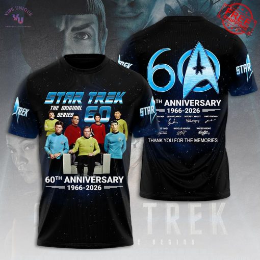 Star Trek The Original Series 60th Anniversary 2026 Limited Merch Collection