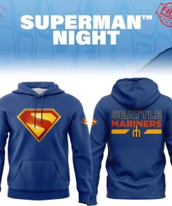 Superman Night 2025 Seattle Mariners Limited Hoodie