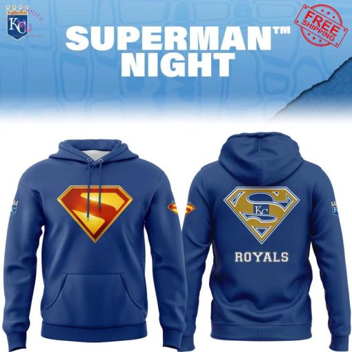 Superman Night x Kansas City Royals Special Hoodie