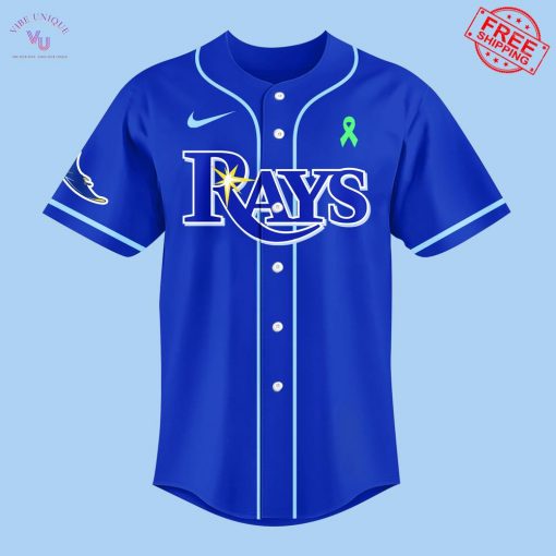 Tampa Bay Rays Personalized Special Blue Baseball Jersey
