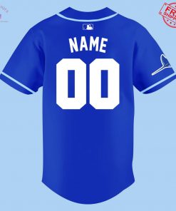 Tampa Bay Rays Personalized Special Blue Baseball Jersey 3