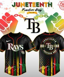 Tampa Bay Rays x Juneteenth Freedom Day 2025 Special Jersey