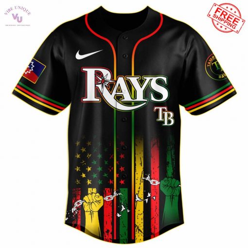 Tampa Bay Rays x Juneteenth Freedom Day 2025 Special Jersey
