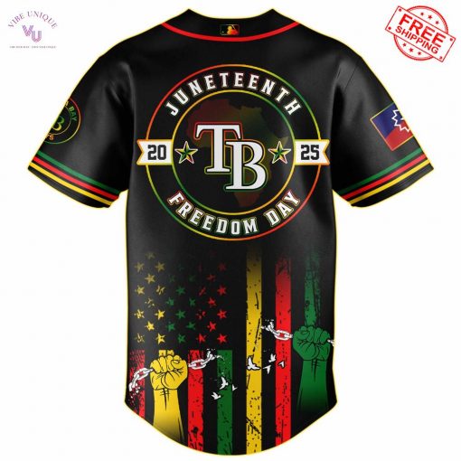 Tampa Bay Rays x Juneteenth Freedom Day 2025 Special Jersey