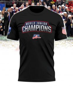 Team USA World Junior Champions 2025 Limited T-Shirt