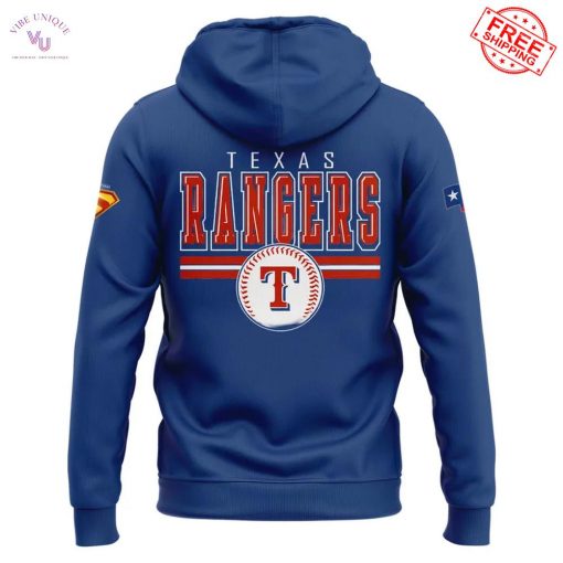 Texas Rangers x Superman Night Special Hoodie