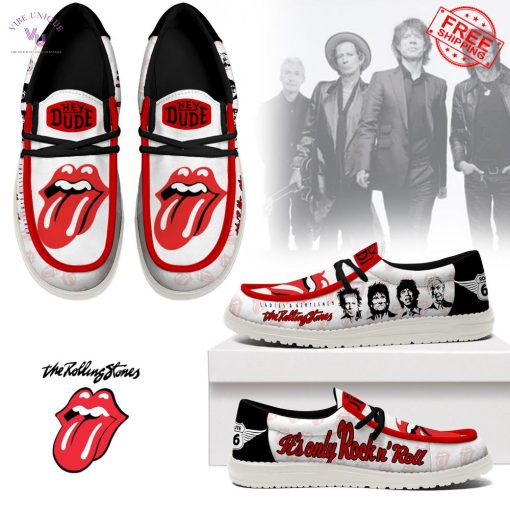 The Rolling Stones It’s Only Rock n’ Roll Limited Hey Dude Shoes