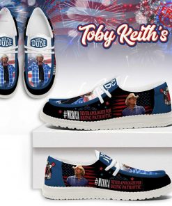 Toby Keith Never Apologize For Being Patriotic Limited Loafer Shoes