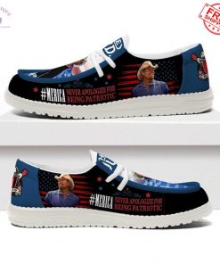 Toby Keith Never Apologize For Being Patriotic Limited Loafer Shoes 3