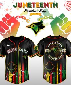 Toronto Blue Jays x Juneteenth Freedom Day 2025 Special Jersey