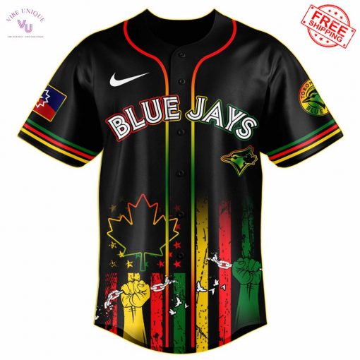 Toronto Blue Jays x Juneteenth Freedom Day 2025 Special Jersey