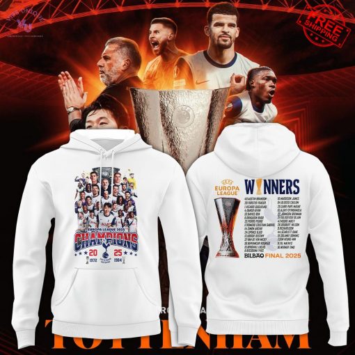 Tottenham Kings of Europe 2025 Europa League Winners Limited Merch Collection