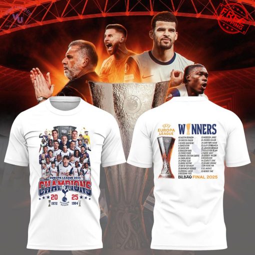 Tottenham Kings of Europe 2025 Europa League Winners Limited Merch Collection