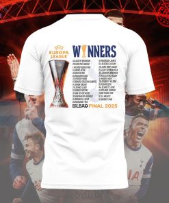 Tottenham Kings of Europe 2025 Europa League Winners Limited Merch Collection 6
