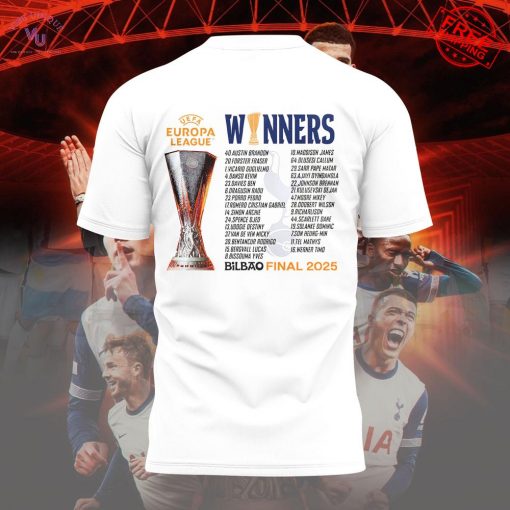 Tottenham Kings of Europe 2025 Europa League Winners Limited Merch Collection
