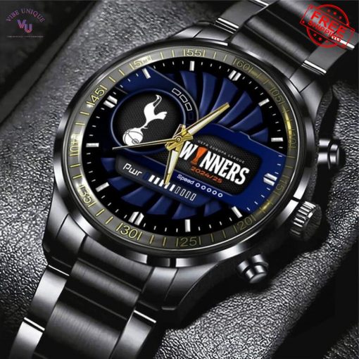Tottenham Hotspur UEFA Europa League Winners 2024-25 Limited Steel Watch