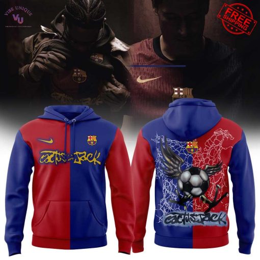 Travis Scott Cactus Jack x FC Barcelona 2025 Limited Hoodie