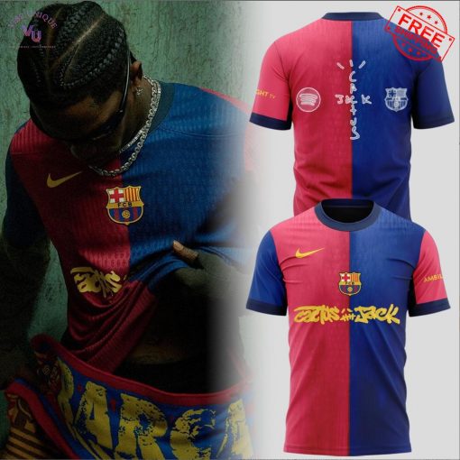Travis Scott x FC Barcelona 2025 Limited Shirt