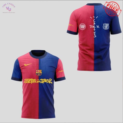 Travis Scott x FC Barcelona 2025 Limited Shirt