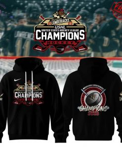 USHL Muskegon Lumberjacks Champions 2025 Limited Hoodie