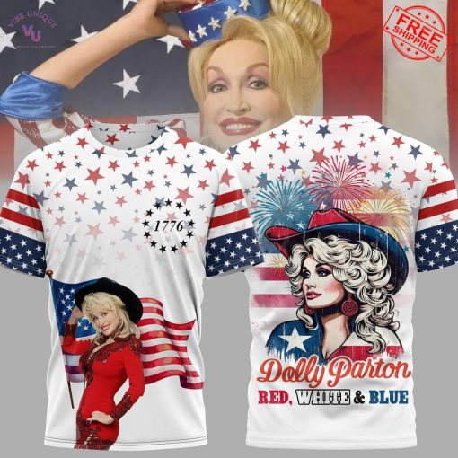 United State Flag Dolly Parton Limited Shirt Collection
