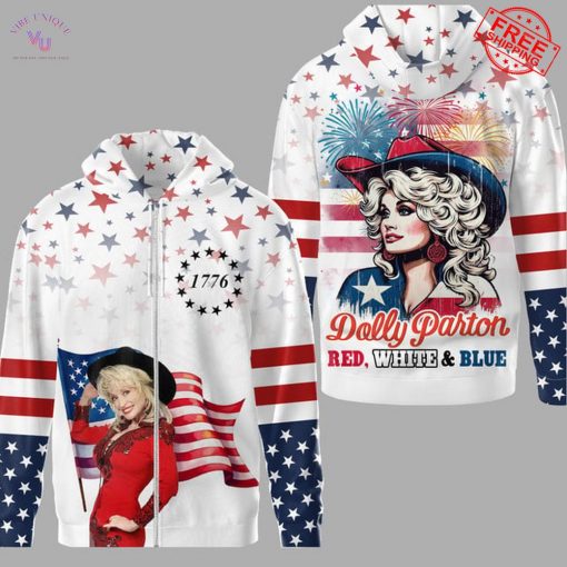 United State Flag Dolly Parton Limited Shirt Collection